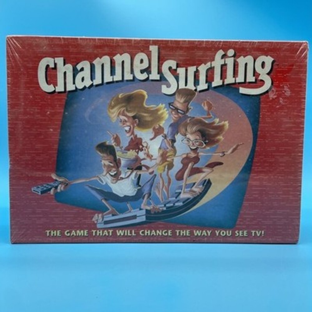 Channel Surfing Game Milton Bradley TV Television Game Vintage 1994! NEW SEALED!